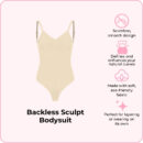 Backless Sculpt Bodysuit