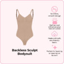 Backless Sculpt Bodysuit