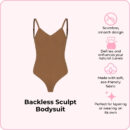 Backless Sculpt Bodysuit