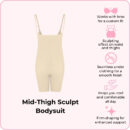 Mid-Thigh Sculpt Bodysuit