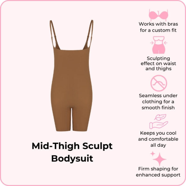 Mid-Thigh Sculpt Bodysuit - Image 16